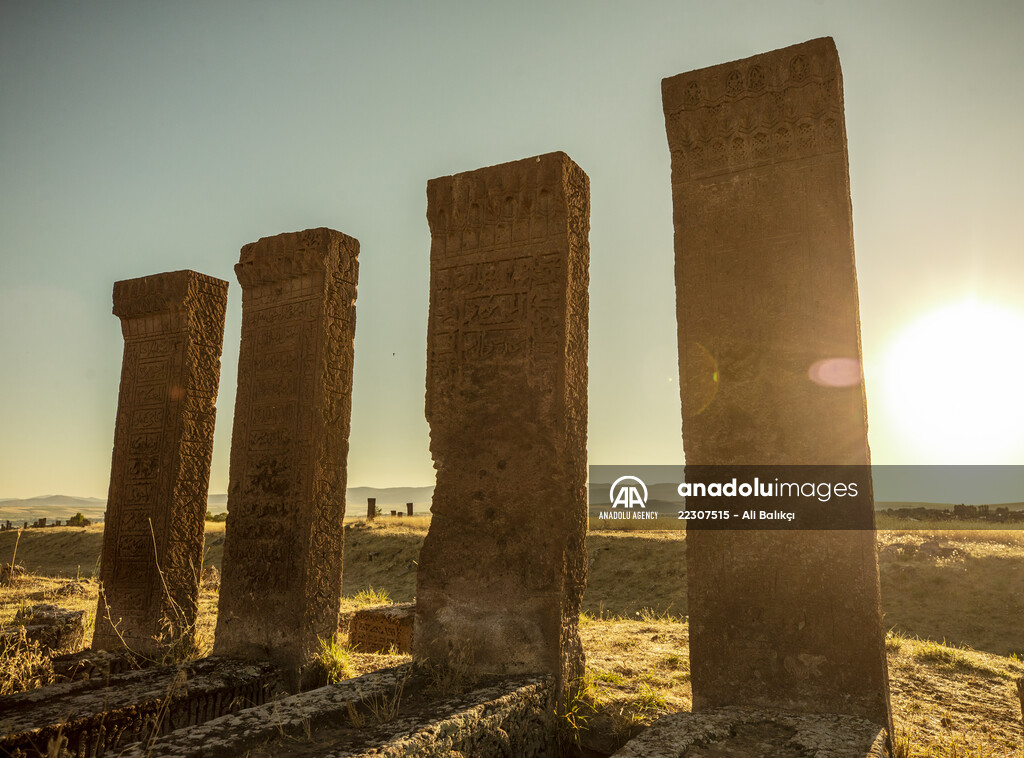 The Tombstones of Ahlat the Urartian and Ottoman citadel