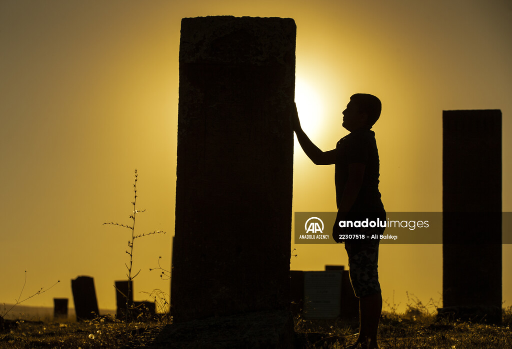 The Tombstones of Ahlat the Urartian and Ottoman citadel
