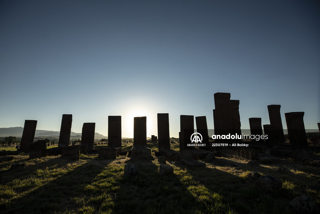The Tombstones of Ahlat the Urartian and Ottoman citadel