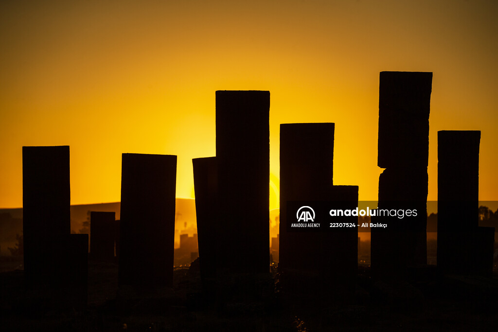 The Tombstones of Ahlat the Urartian and Ottoman citadel