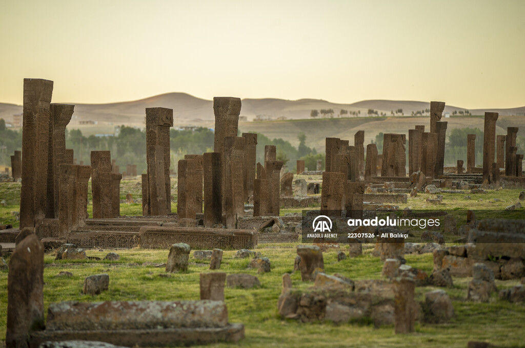 The Tombstones of Ahlat the Urartian and Ottoman citadel