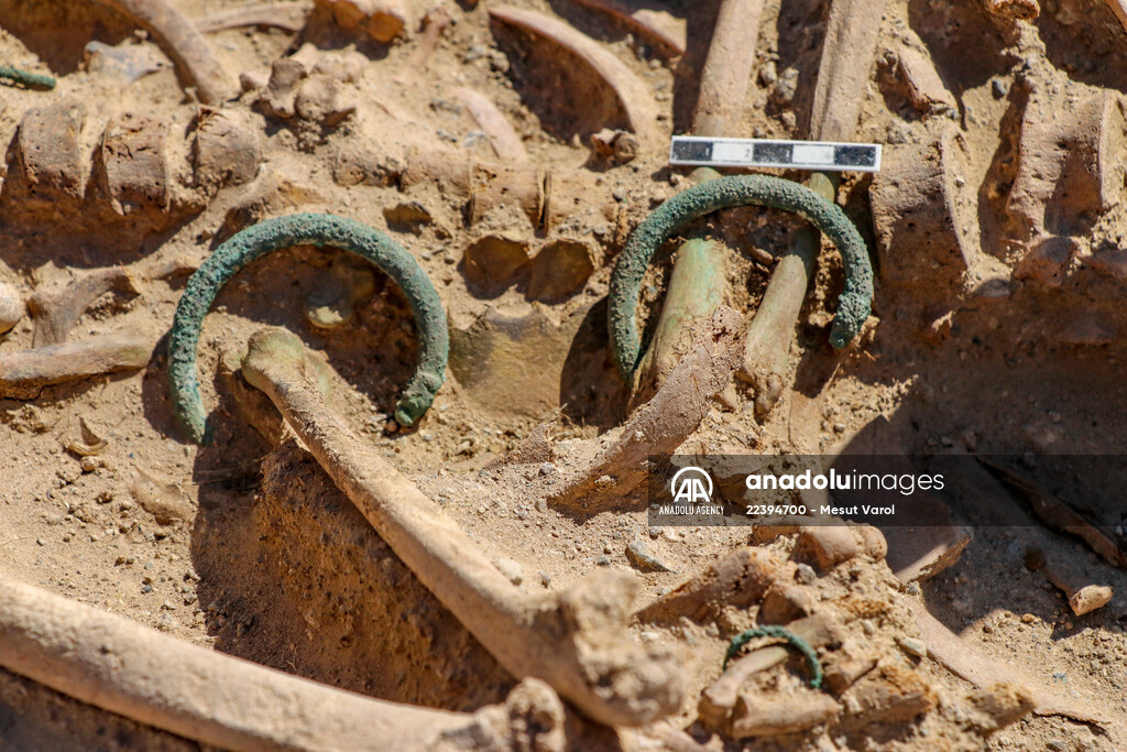 Urartu woman buried with jewelry found in Turkey's Van | Anadolu Images