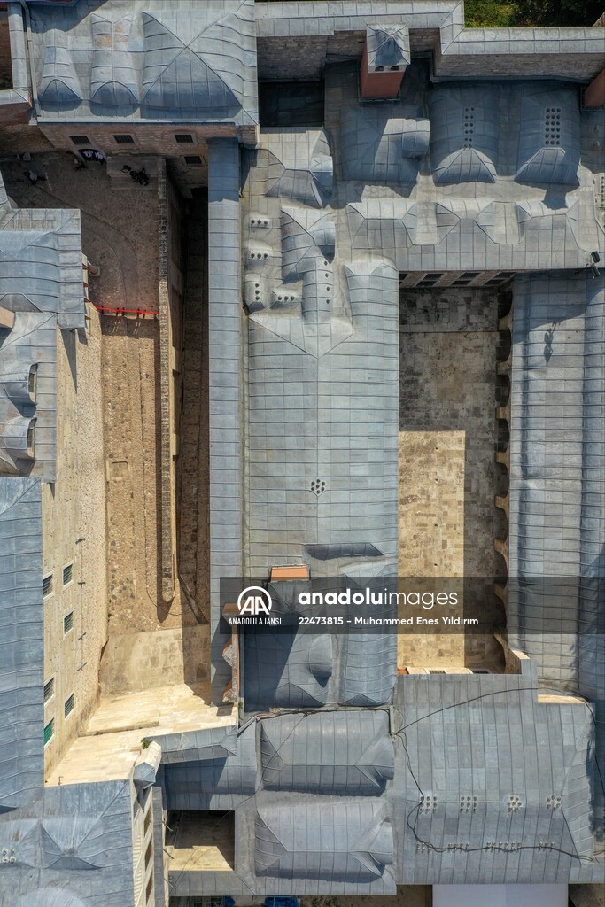 Topkapı Sarayı'nın kapalı bölümlerinden "At Rampası" ziyarete açıldı