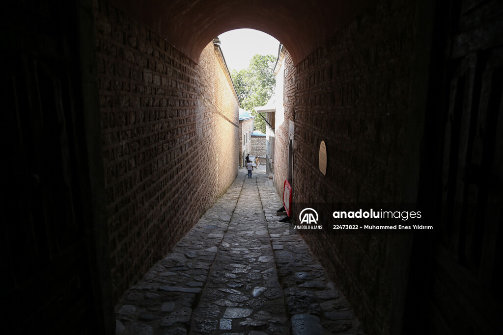 Topkapı Sarayı'nın kapalı bölümlerinden "At Rampası" ziyarete açıldı