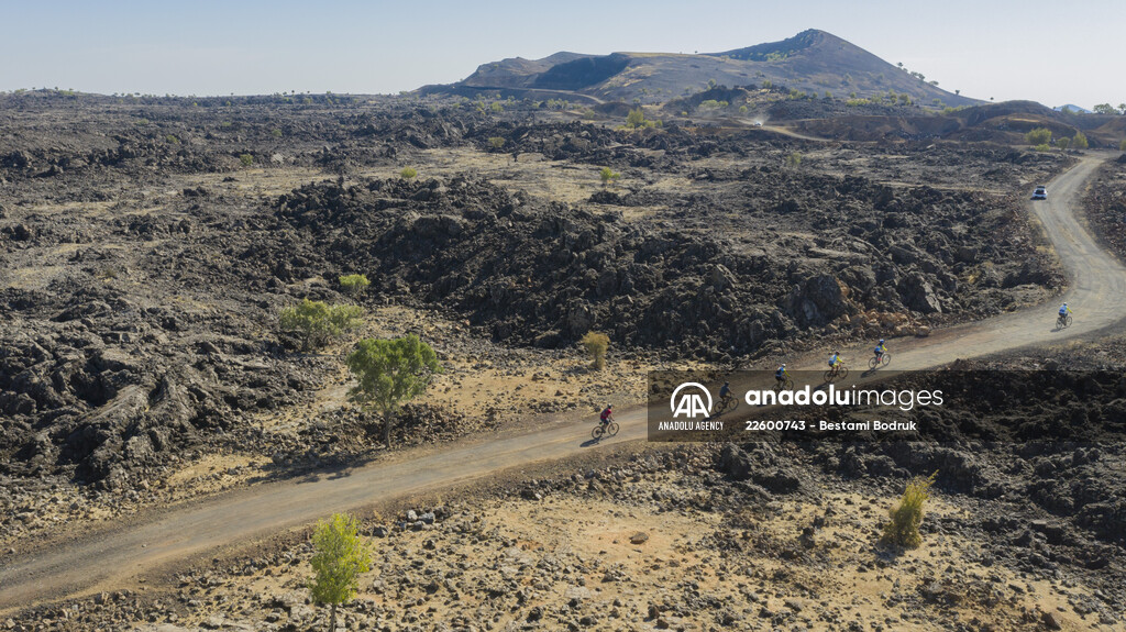 Lava trail hosts nature and bike lovers
