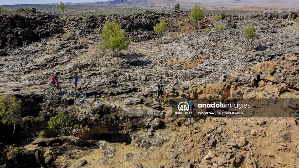 Lava trail hosts nature and bike lovers