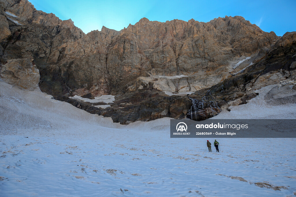 Cilo Mountains in Hakkari hosts nature lover