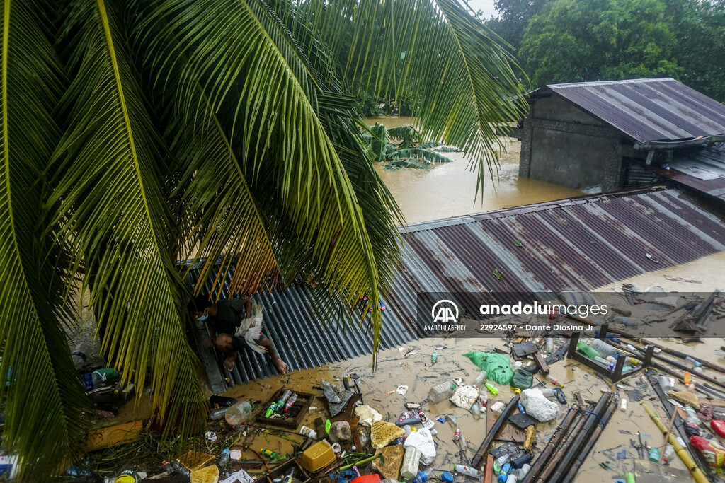 Rizal deluged by Typhoon Vamco in Philippines