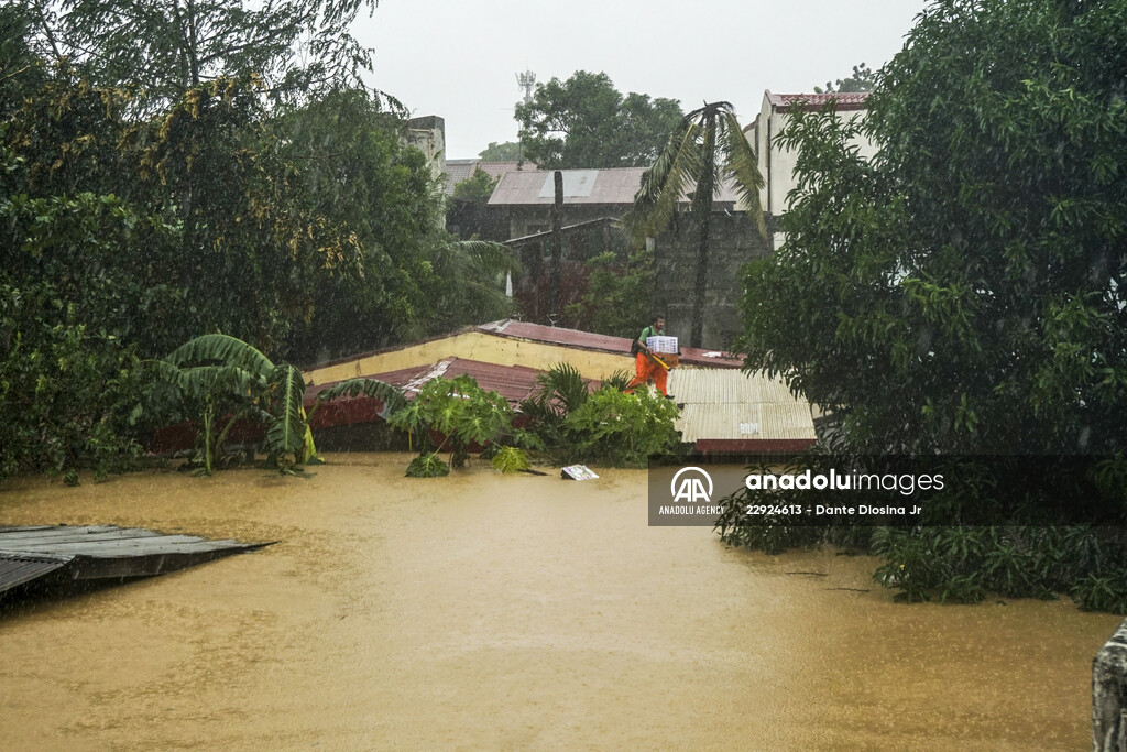 Rizal deluged by Typhoon Vamco in Philippines