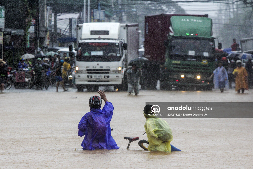 Rizal deluged by Typhoon Vamco in Philippines