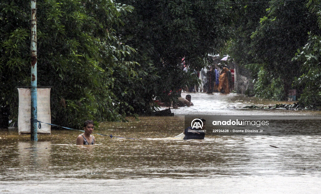 Rizal deluged by Typhoon Vamco in Philippines