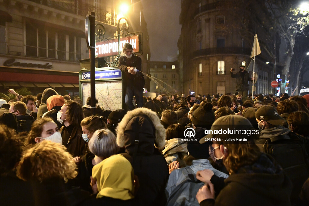 Global Security Bill Protests in France