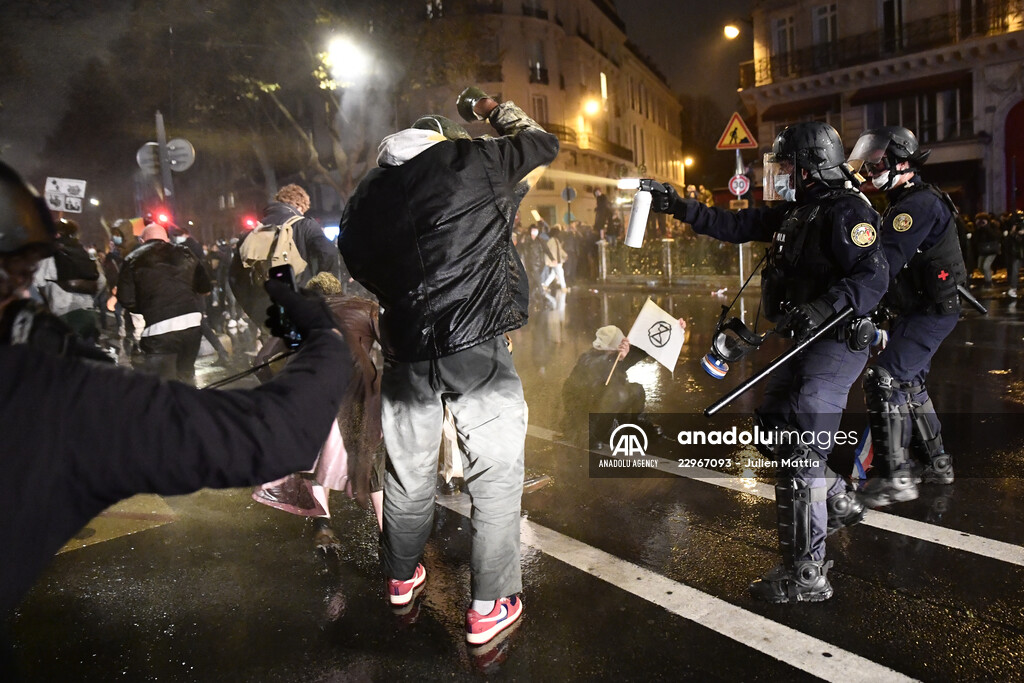 Global Security Bill Protests in France