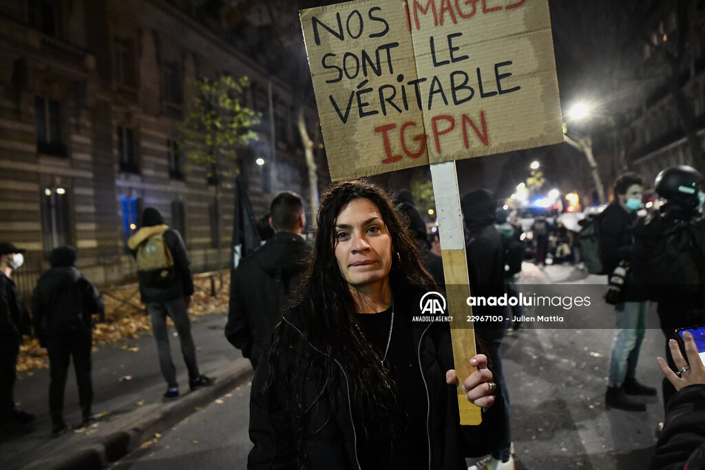 Global Security Bill Protests in France