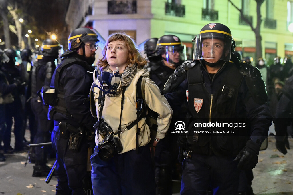 Global Security Bill Protests in France