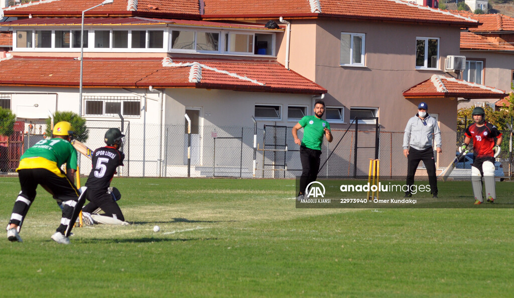 Kriket Açık Alan Türkiye Şampiyonası sona erdi