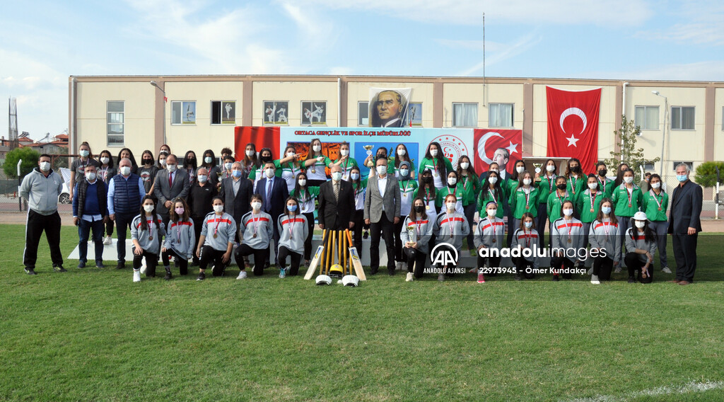 Kriket Açık Alan Türkiye Şampiyonası sona erdi