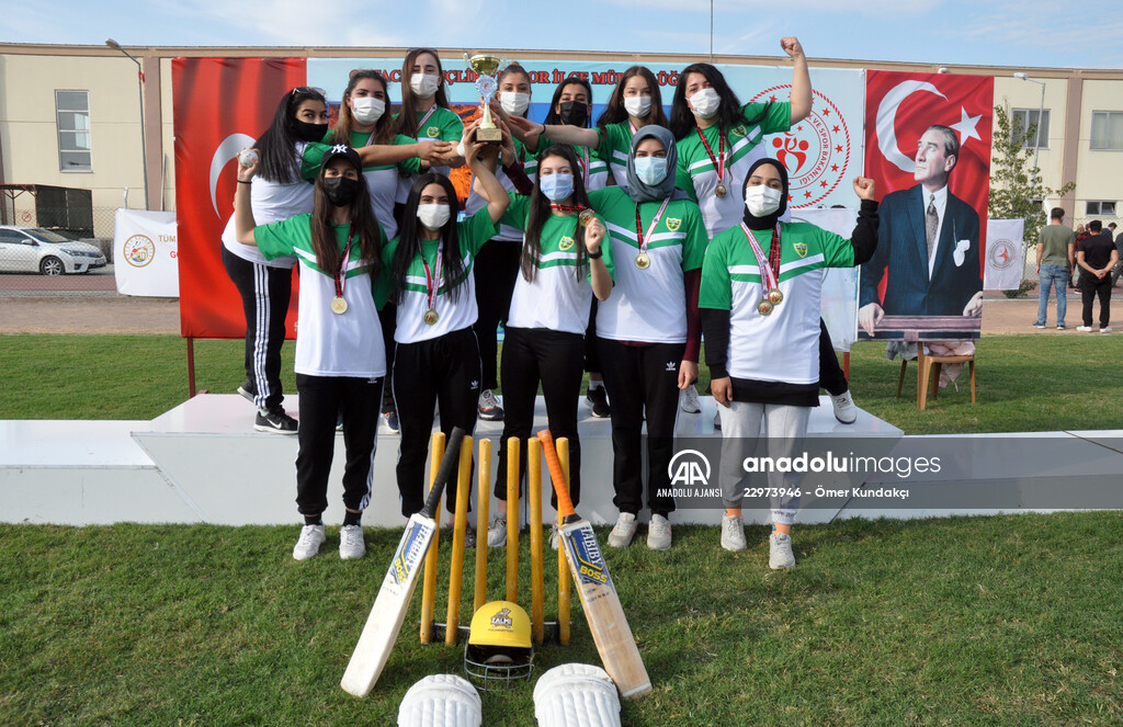 Kriket Açık Alan Türkiye Şampiyonası sona erdi