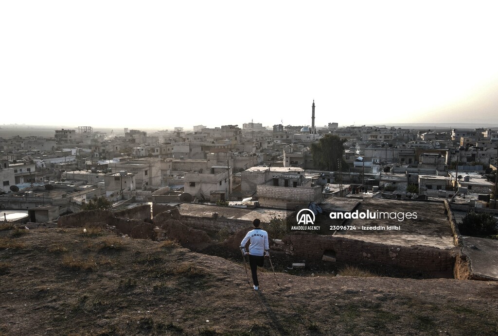 Syrian amputee football player making his dreams come true