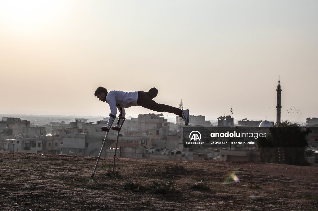 Syrian amputee football player making his dreams come true