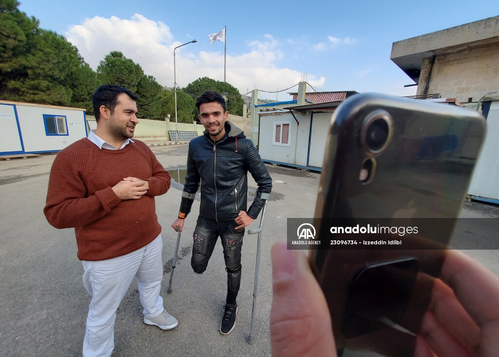 Syrian amputee football player making his dreams come true