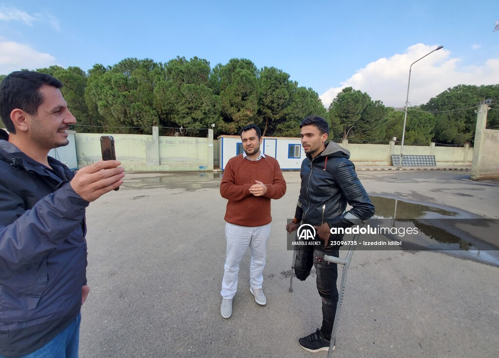 Syrian amputee football player making his dreams come true