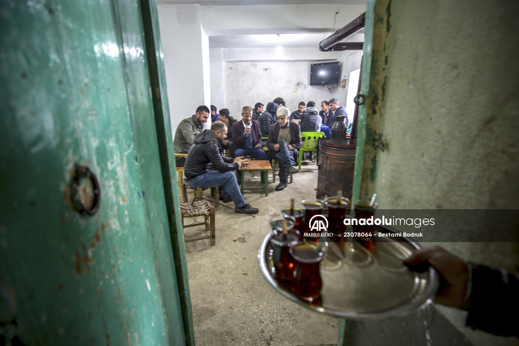 Snowfall in villages of Diyarbakir