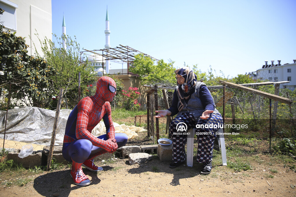 Antalya’s Spiderman