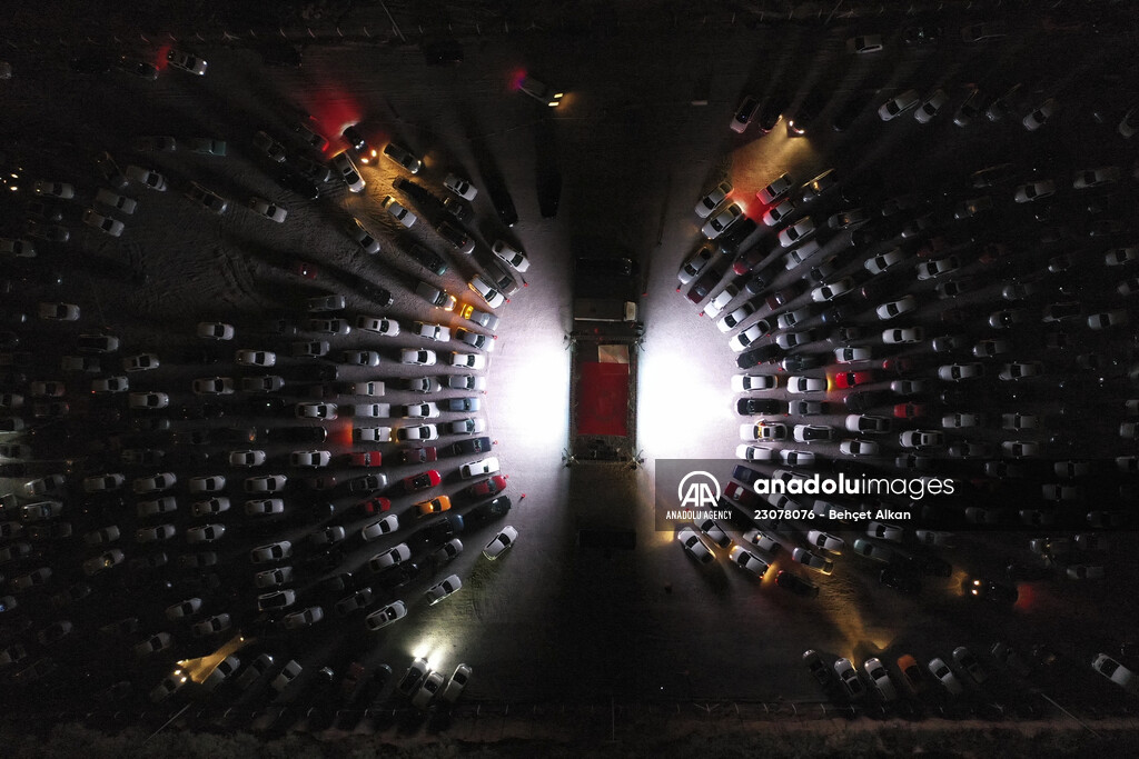 Open-air cinema amid coronavirus