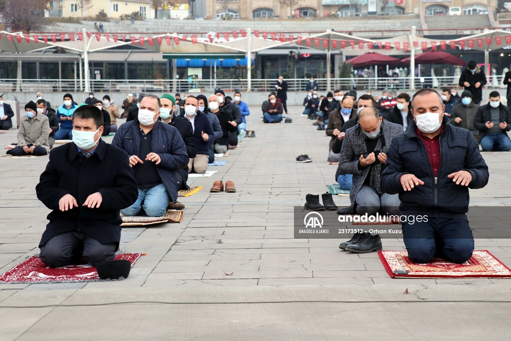 Karabük'te yağmur duası