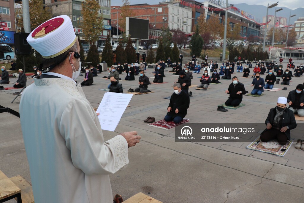 Karabük'te yağmur duası