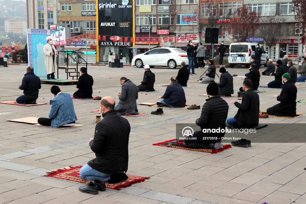 Karabük'te yağmur duası