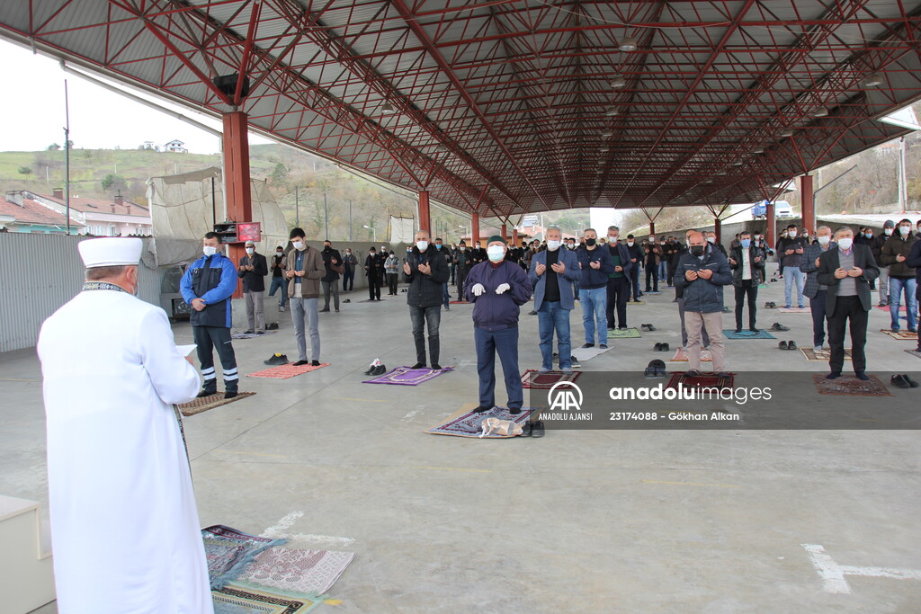 Düzce'de yağmur duası