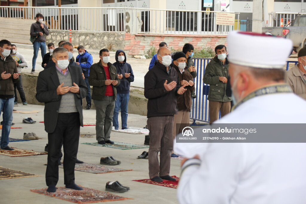 Düzce'de yağmur duası