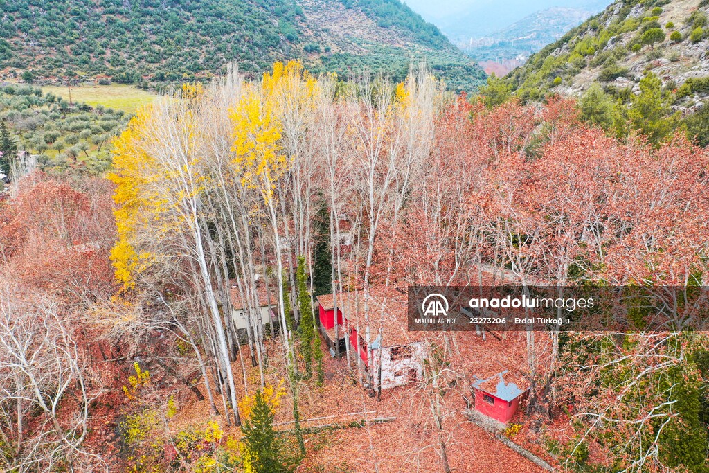 Colors of Mount Amanos in Turkey