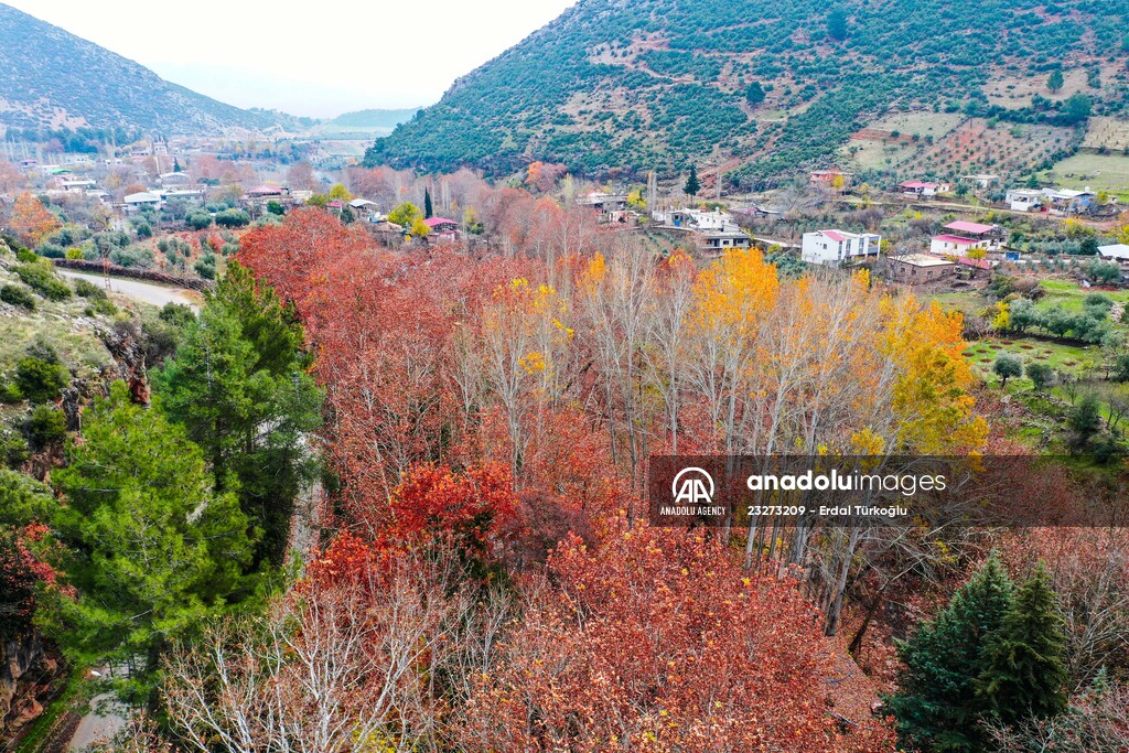 Colors of Mount Amanos in Turkey