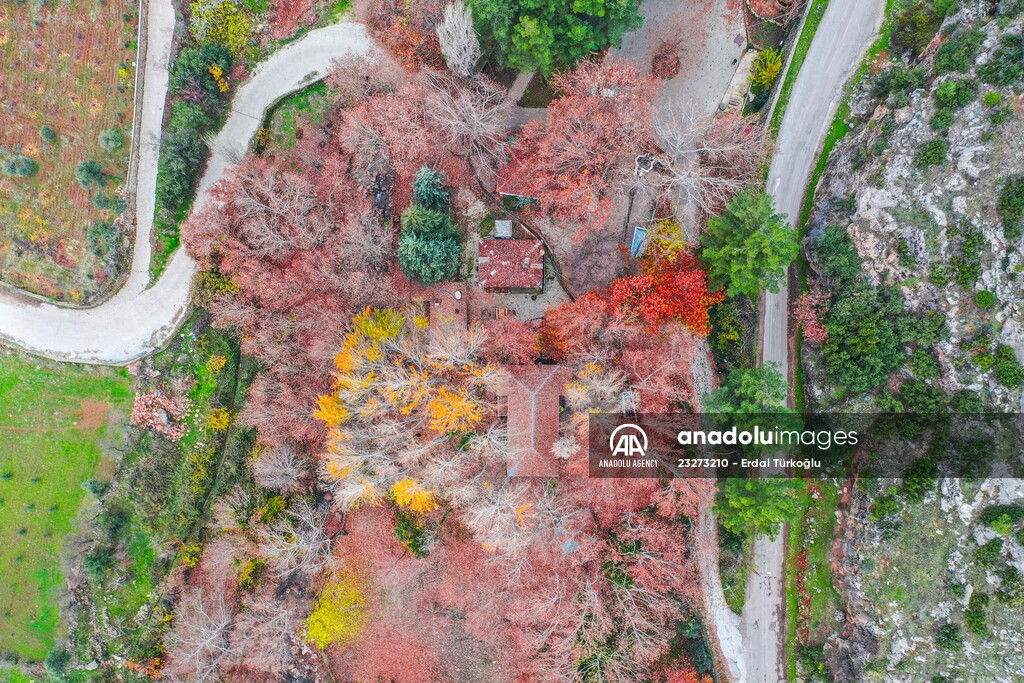 Colors of Mount Amanos in Turkey