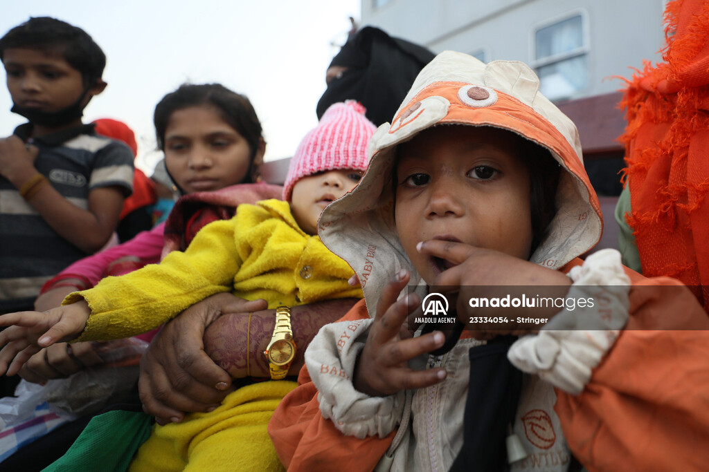 Rohinga people relocated in Bhashan Char