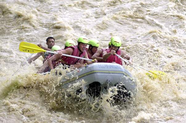 KOPRUCAY''DA RAFTING KEYFI