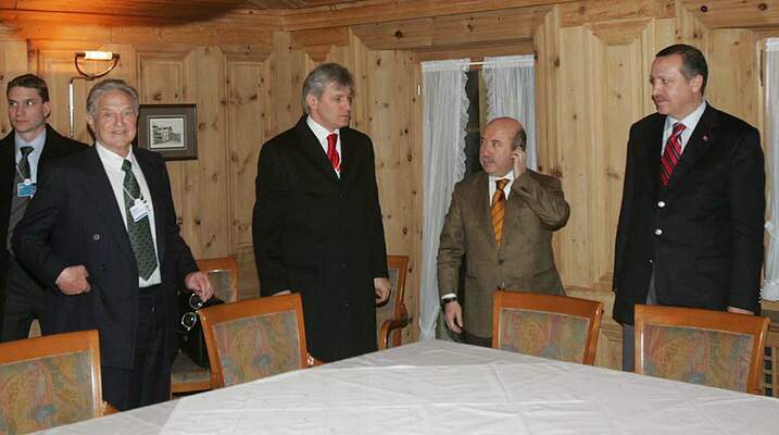 BASBAKAN ERDOGAN DAVOS''DA