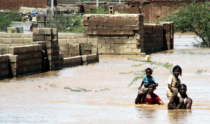 Flood in Sudan