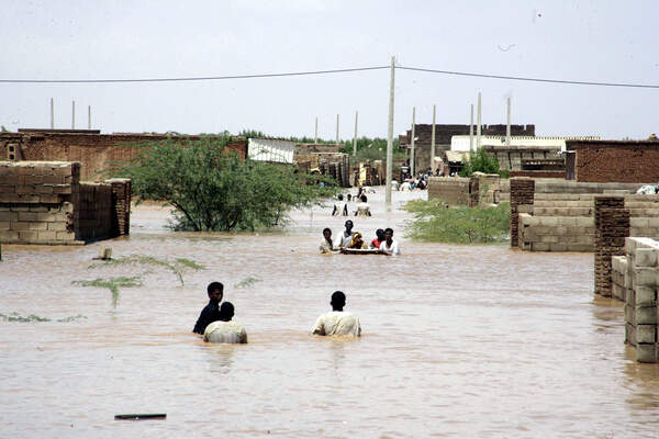 Flood in Sudan