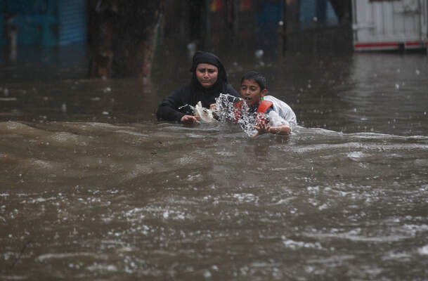 Heavy rain in Mumbai