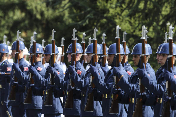 Burundi's army Chief of Staff Prime Niyongabo in Ankara