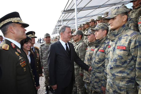 Turkish Army's military drill in Ankara