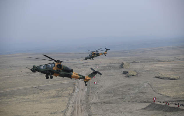 Turkish Army's military drill in Ankara
