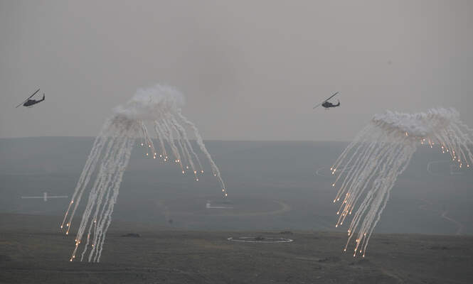 Turkish Army's military drill in Ankara