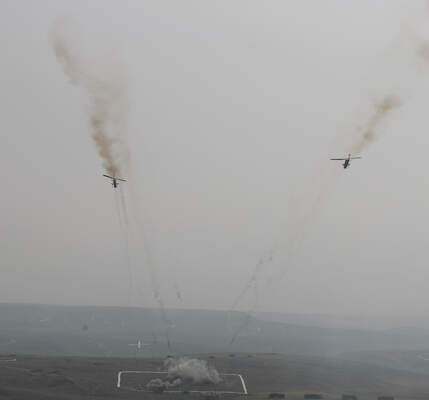 Turkish Army's military drill in Ankara