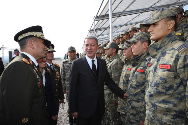 Turkish Army's military drill in Ankara