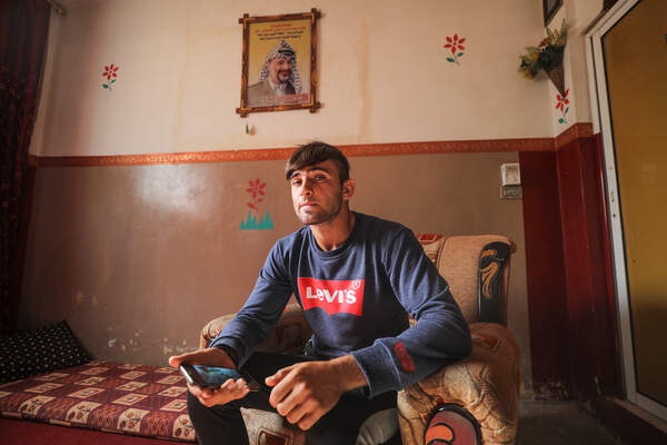 AA muhabirinin fotoğrafı Filistin direnişinin sembollerinden biri olma yolunda